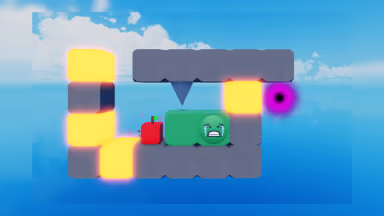 Um jogo de plataforma do Roblox cheio de obstáculos criado com roship