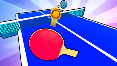 Um jogo de tênis de mesa do Roblox criado com roship